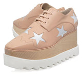 Elyse Star Shoes in Apricot - DESIGNER INSPIRED FASHIONS