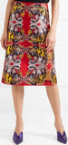 Print Jacquard Skirt