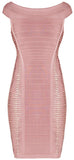'Alyson' Twist Bandage Dress