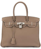 Birkin Handbag Etoupe Togo with Palladium Hardware 30 | DESIGNER INSPIRED FASHIONS