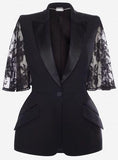 Cape Lace Sleeve Jacket