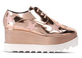 Copper Elyse Star Shoes - DESIGNER INSPIRED FASHIONS