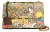 Printed Padlock Shoulder Bag - DESIGNER INSPIRED FASHIONS