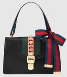 Sylvie Leather Shoulder Bag - (Black, White, Green, Red) - DESIGNER INSPIRED FASHIONS