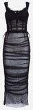 Black Tulle Dress | DESIGNER INSPIRED FASHIONS