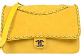 X Pharrell Inspired XXL Suede Flap Bag * LIMITED EDITION* - Yellow, Red, Blue, Green, Black