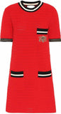 Knit Cotton-Blend Dress