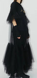 Layered Sheer Mesh Dress