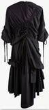 Asymmetrical Ruched Dress