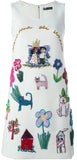 Children's Drawing Embroidered Dress - DESIGNER INSPIRED FASHIONS