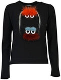 Black Knit Bag Bug Sweater - DESIGNER INSPIRED FASHIONS