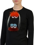 Black Knit Bag Bug Sweater - DESIGNER INSPIRED FASHIONS
