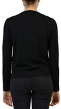 Black Knit Bag Bug Sweater - DESIGNER INSPIRED FASHIONS