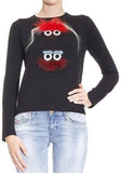 Black Knit Bag Bug Sweater - DESIGNER INSPIRED FASHIONS