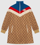 GG Technical Jersey Dress