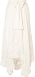 Hanky Lace-Trimmed Swiss-Dot Skirt | DESIGNER INSPIRED FASHIONS