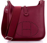 Evelyne III Bag, Deep Red/Bois de Rose