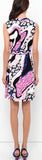 Abstract Print Mini Dress