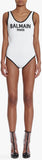 Knit Bodysuit with Logo