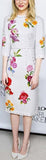 Studded Floral Print Dress