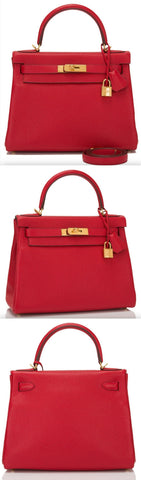 Rouge/Red Kelly 28cm