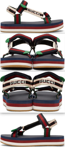 Multicolor Bedlam Sandals