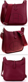 Evelyne III Bag, Deep Red/Bois de Rose