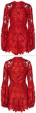 'Stormi' Floral Lace Romper