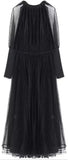 Black Tulle Pleated Dress | DESIGNER INSPIRED FASHIONS