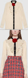 Shirt with Rose Brooch