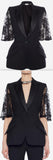 Cape Lace Sleeve Jacket