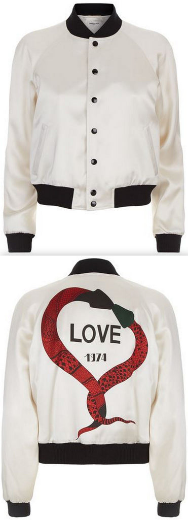 Satin Bomber Jacket