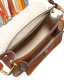 Small Hudson Tassel Bag - (Caramel, Grey or Black) - DESIGNER INSPIRED FASHIONS