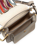 Small Hudson Tassel Bag - (Caramel, Grey or Black) - DESIGNER INSPIRED FASHIONS