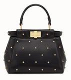 Peekaboo XS Leather Mini Bag - Pink, Red, Black