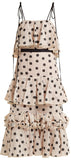 Polka-Dot Eyelet-Lace Dress