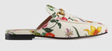 Princetown Flora Print Canvas Slipper | DESIGNER INSPIRED FASHIONS