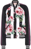 Rose & Stripe Reversible Bomber Jacket