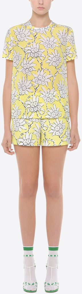 Rododendro Print Top and Short Set | DESIGNER INSPIRED FASHIONS