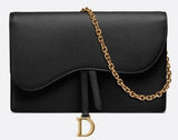 Saddle Calfskin Clutch