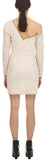 Sequin Embellished Ruffle Mini Dress