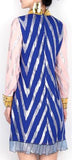 Embroidered Sequined Silk Dress - DESIGNER INSPIRED FASHIONS