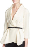 Belted Wrap Blouse