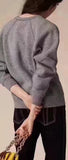 Logo Sculpted Sweatshirt, Grey | DESIGNER INSPIRED FASHIONS