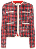Tweed Jacket and Mini Skirt Set