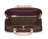Flower Tote Monogram Handbag - Beige, Red or Black