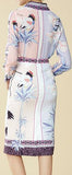 Printed Blouse & Skirt Set