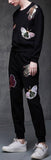 Embellished Tracksuit in Black - DESIGNER INSPIRED FASHIONS