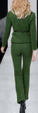 Military Style Jacket & Pant Set in Green - DESIGNER INSPIRED FASHIONS