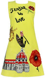 'Italia is Love' Shift dress - DESIGNER INSPIRED FASHIONS